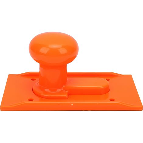 Bloc Poussoir Pour Le Travail Du Bois, Avec Poignée Ergonomique Antidérapante, Outil Sûr Pour Scie De Table, Routeur, Fraiseuse, Raboteuse Orange