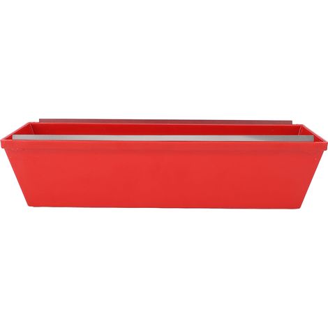Bac À Boue Pour Cloisons Sèches De 14 Pouces, Avec Bords Cisaillés, Plateau De Plâtre En Plastique Abs Pour Mélanger La Peinture Au Mortier De Ciment