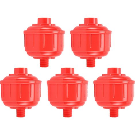 Pistolet De Pulvérisation Avec Filtre À Eau Et Air, Filetage De 1/4 Pouces, Pulvérisateur De Peinture Jetable Pour Automobile, Travail Du Bois, Pulvérisation Industrielle, 5 Pièces