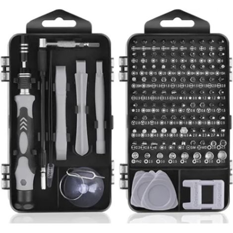 Jeu De Tournevis D'Entretien, Kit De Réparation, Outils Multifonctions Magnétiques Puissants, Haute Dureté, 115 Pièces