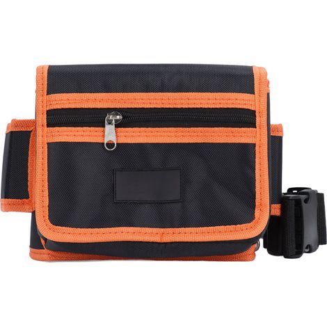 Sac De Taille Pour Outils De Réparation, Pochette Multifonctionnelle En Tissu Oxford De Grande Capacité Pour Électriciens Et Entrepreneurs