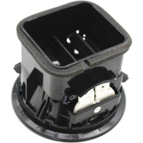 Nouvelle Grille D'Aération Japonaise, Cache De Panneau, Grille De Ventilation, Buse D'Aération, Grille De Remplacement Noir Laqué Pour Vauxhall Adam / Corsa D (2006 - 2014), Tableau De Bord Chromé, Ré