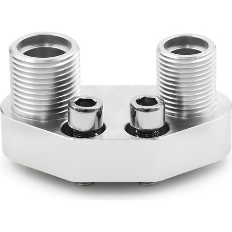 Adaptateur De Compresseur Ac, Raccords De Connecteur Rapide A/c, Remplacement De Finition Polie En Aluminium 6061 T6 Pour Sanden Sd7b10 7176