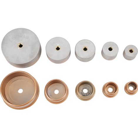 Machine Thermofusible, Accessoires De Matrice De Tubes Ppr Pour Diamètre 63mm/40mm/32mm/25mm/20mm, 10 Pièces