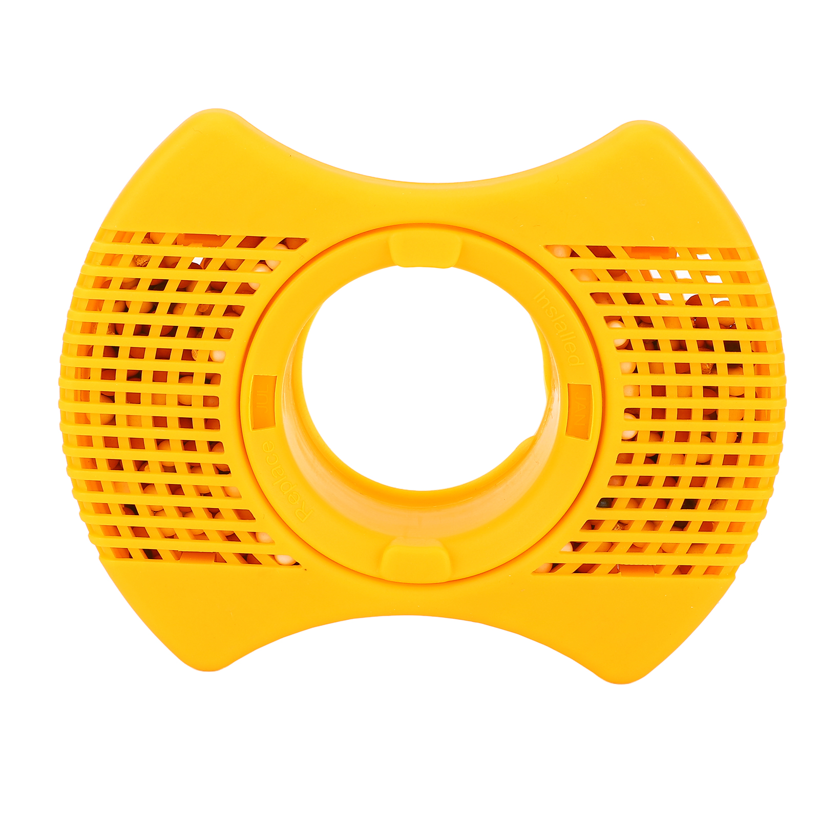 Cartouche Filtrante Jaune À Charbon Actif Pour Piscine, Spa Et Jacuzzi, Avec Rétention Des Minéraux, Pour Un Bain Propre.