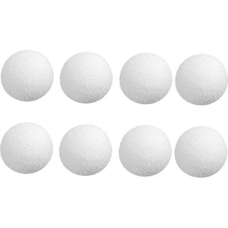 Lot De 8 Boules Détartrantes, Compatibles Avec Les Spas, Les Bains À Remous Et Les Piscines, Absorbent La Saleté Et Les Impuretés Éponge Absorbante Pour Bains À Remous Bain À Remous Flottant.