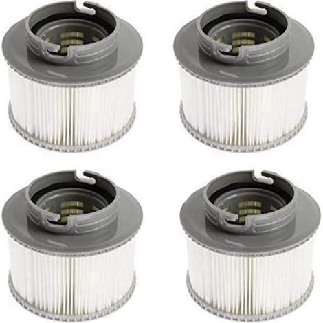 Lot De 4 Cartouches Filtrantes De Rechange Pour Bubble Spa (version Améliorée 2020 Compatible Avec Tous Les Modèles).