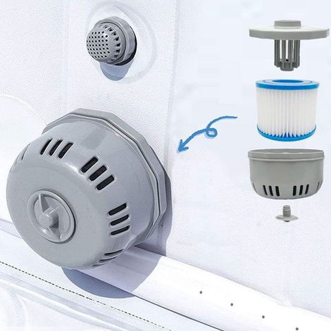 Klvgtifs Puporte-cartouche De Filtre De Piscine, Pour Intex Lay-z-spa Viintex Vi Coleman Saluspa, Accessoires De Piscine Extérieure
