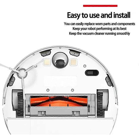 Pièces Compatibles Avec Xiaomi Mi 1c Stytj01zhm Mijia : Brosse Principale, Filtre Hepa Et Accessoires De Nettoyage.