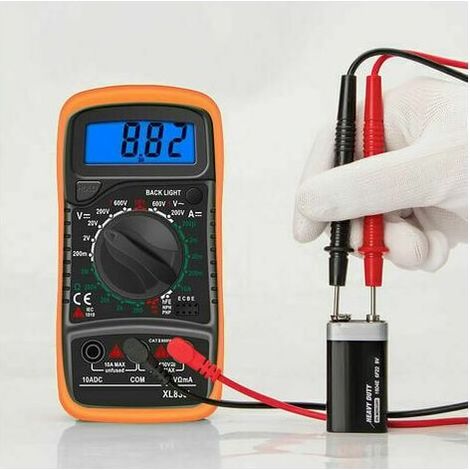 Multimeter, Ohmmeter Und Amperemeter, Digitalmultimeter, Xl830l, Baujahr 2000