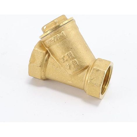 3/4-zoll-y-förmiges Messing-siebfilterventil Mit Innengewinde, Y-förmiger Messing-siebpumpenfilter