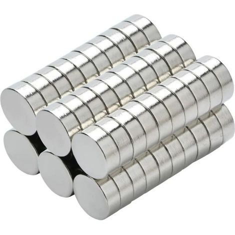 50 Leistungsstarke N35-neodym-magnete, 8 X 3 Mm Runde Scheiben, Supermagnete