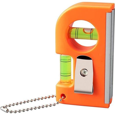 Tragbare Mini-wasserwaage, Wasserwaage Mit Reißverschluss, Magnetische Wasserwaage Aus Aluminiumlegierung, Waagelineal (1 Stück)