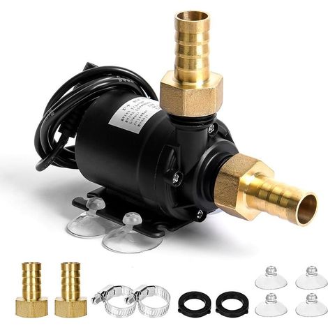 19-w-tauchpumpe, 12 V Gleichstrom, Ultraleise Wasserpumpe, 800 L/h, Klassische Tauchpumpe Für Teiche Und Gartenbrunnen