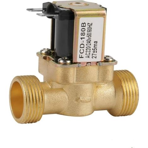 Zweiwege-magnetventil, G1/2 Ac 220 V, Normalerweise Geschlossener Wassereinlass, Elektronisches Magnetventil Ac 220 V 240 V Fcd-180b