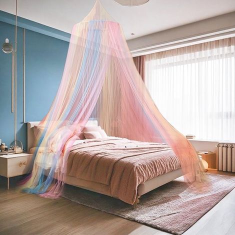 Moskitonetz Aus Polyester, Kuppelform, Maße (farbe): 60 X 250 X 1250 Cm