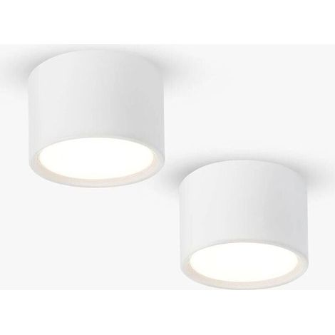 Led-deckeneinbaustrahler, Warmweiß 3000k, 12w, 2er-pack, Deckenleuchten Für Wohnzimmer, Esszimmer, Küche, Flur, Schlafzimmer, Ø140mm [energieklasse E]