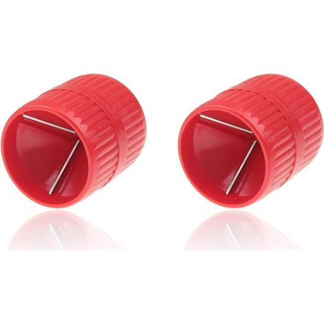 2-teiliges Rohrentgratungsset, Universal-rohrentgrater, Innen-/außenreibahle, Innendurchmesser: 5–38 Mm, Rohranfaswerkzeug, Pvc-rohrentgratungswerkzeug