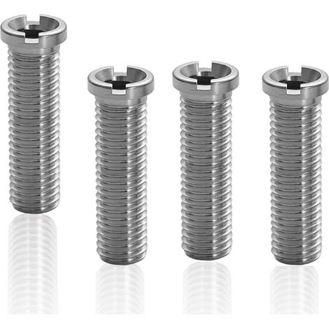 Abflussschrauben, 4er-pack, Für Küchenspülenstöpsel, 45 Mm, Edelstahl, Für Abflussstopfen