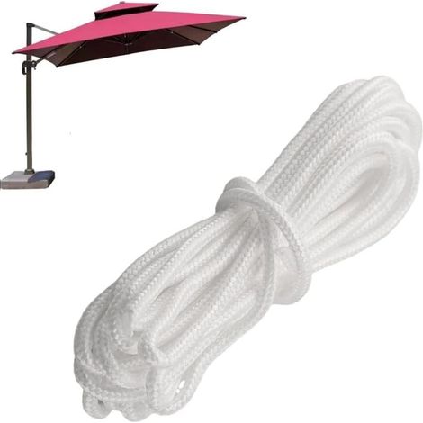 3,45 M Lange, Wetterfeste Nylon-sonnenschirmschnur Für Garten Und Terrasse, Multifunktionales Zubehör Für Ampelschirme, Robust