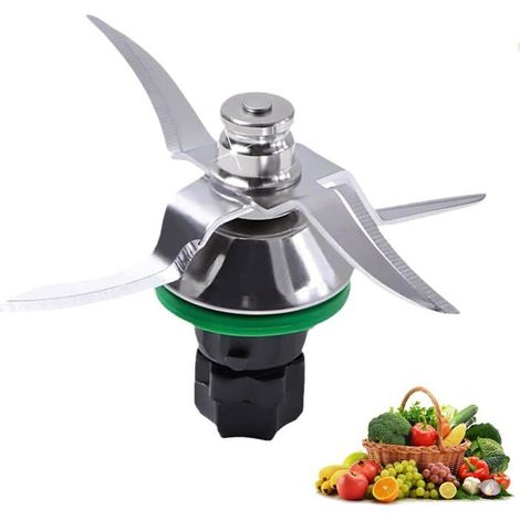 Couteau Thermomix - Kzq - Tm5/6 - Acier Inoxydable - Accessoire De Rechange - Mixte
