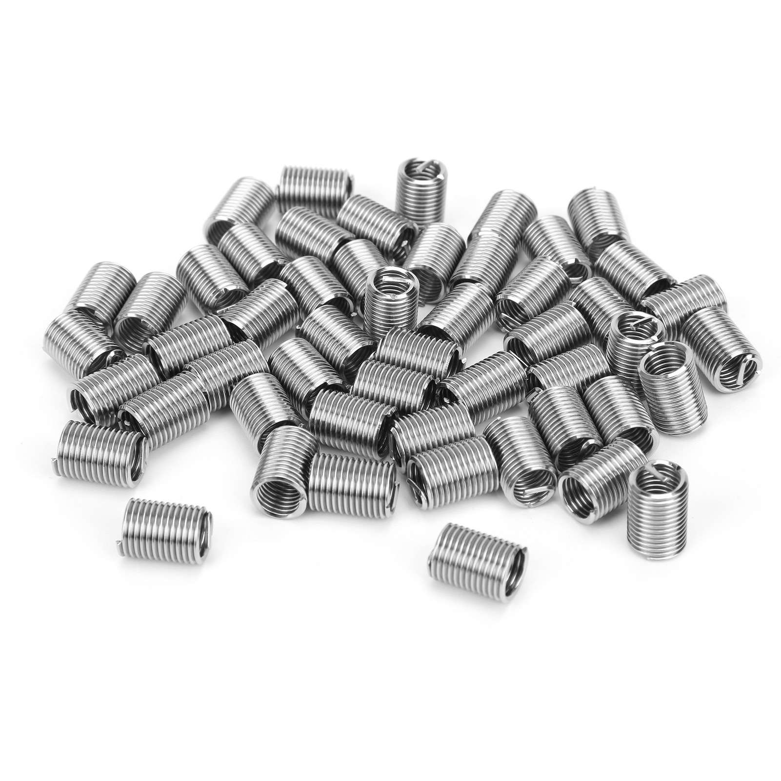 50 Stück Gewindereparatur-einsätze, Gewindehülse, Edelstahl Sus304, M8 X 1,25, 2,5d