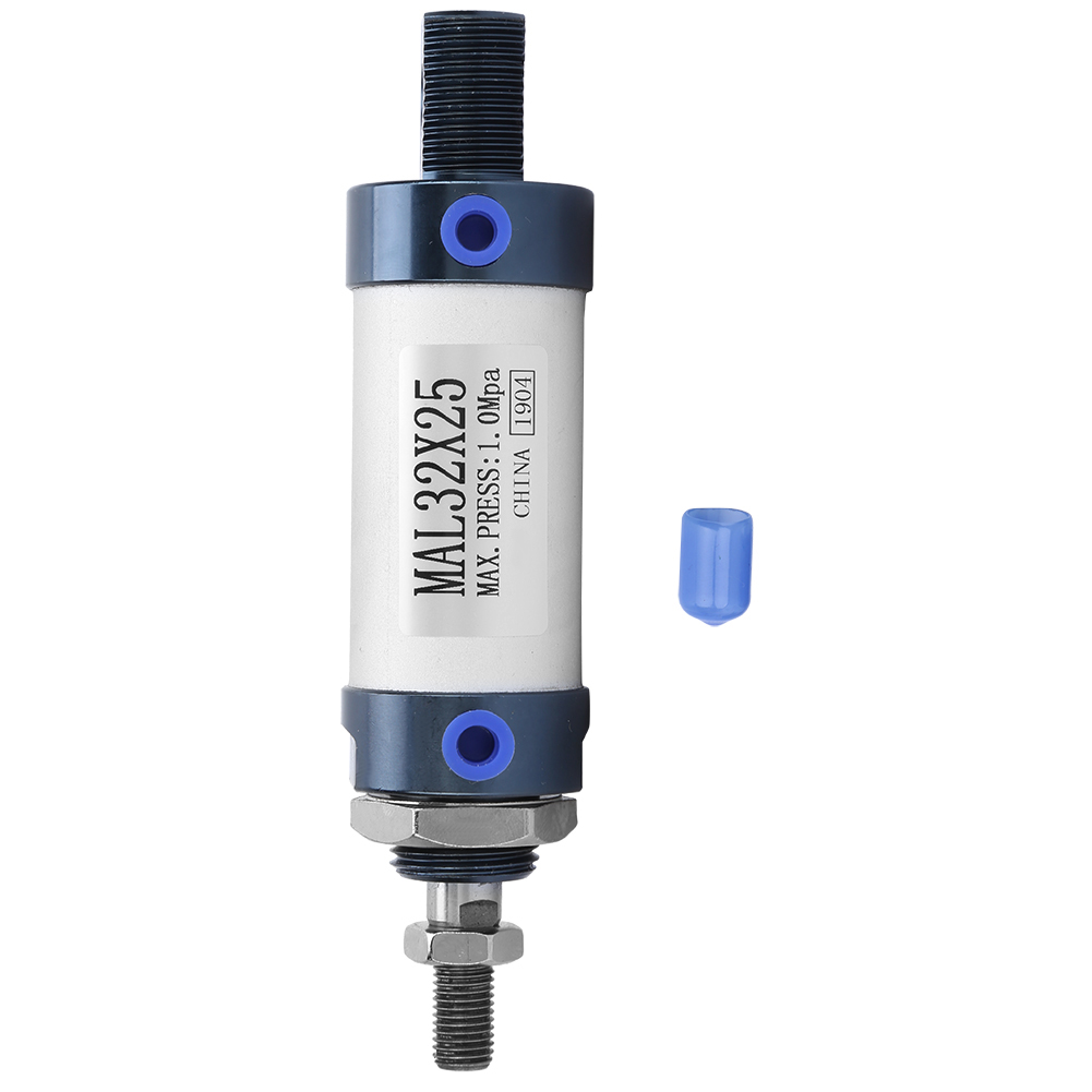 Mini-doppelwirkungs-pneumatikzylinder, Einkolbenig, Aluminiumlegierung, Mal 32 Mm, 25 Mm Hub