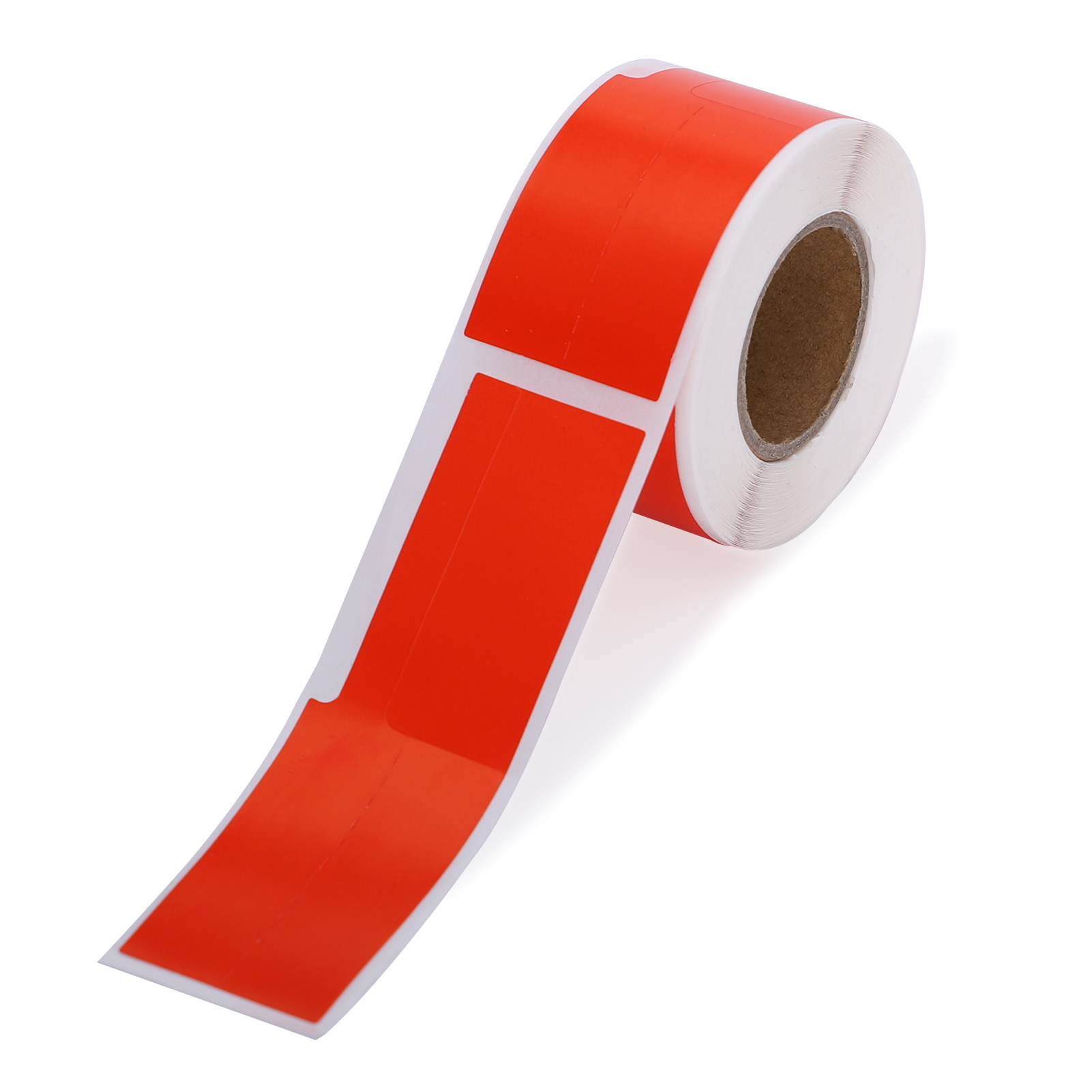 Selbstklebende Thermopapier-kabeletiketten, Direkt Bedruckbar, Wasserfest, Ölbeständig, Reißfest, Für Kabel Und Leitungen, Dp23 Thermodrucker, 1 Rolle, 25 X 38 Mm + 40 Mm, 100 Blatt