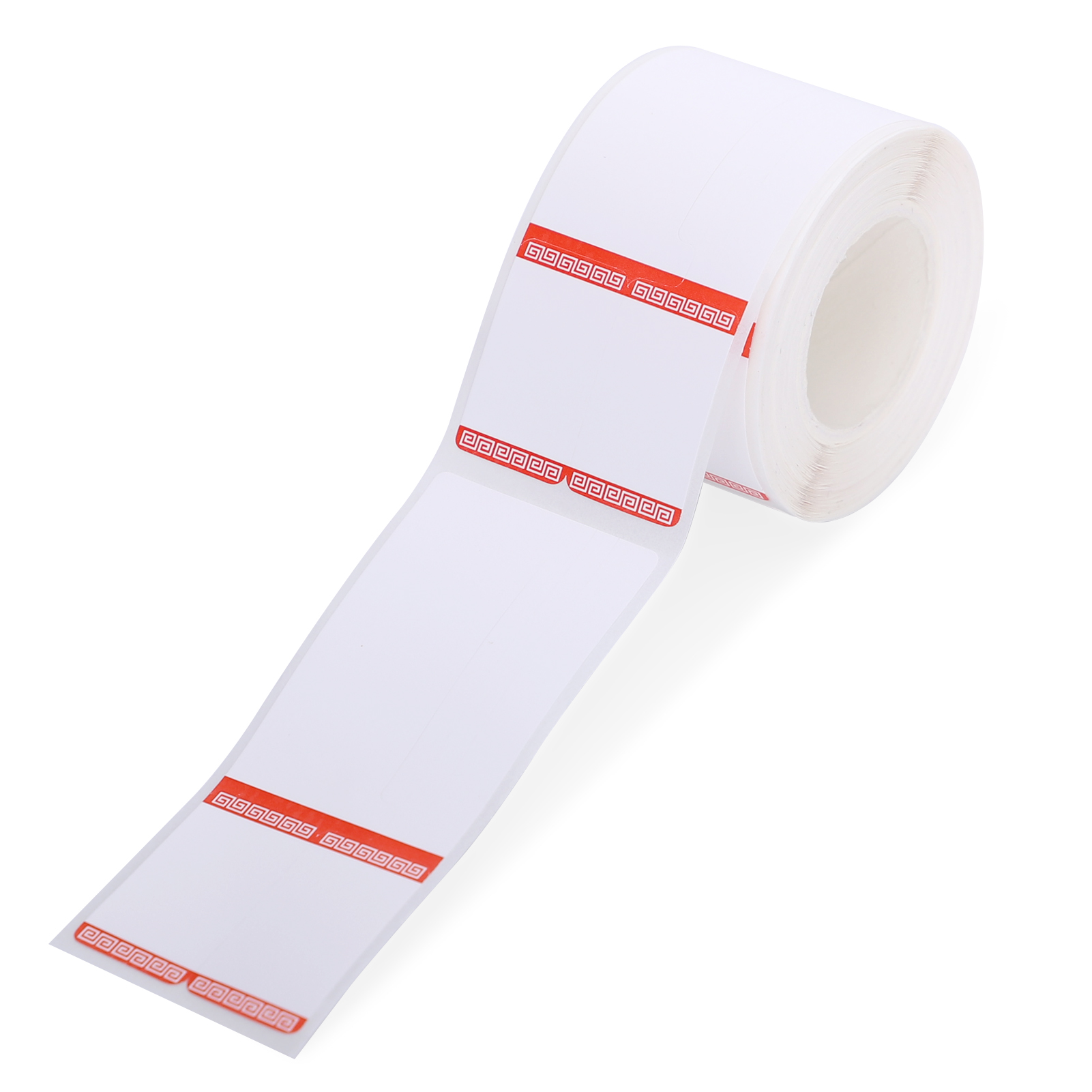 Selbstklebendes Thermotransfer-etikett Für Schmuck, Wasserfest, Ölbeständig, Reißfest, Aus Synthetischem Papier Für Dp23-thermodrucker, 1 Rolle 30 X 25 Mm + 45 Mm, 100 Blatt