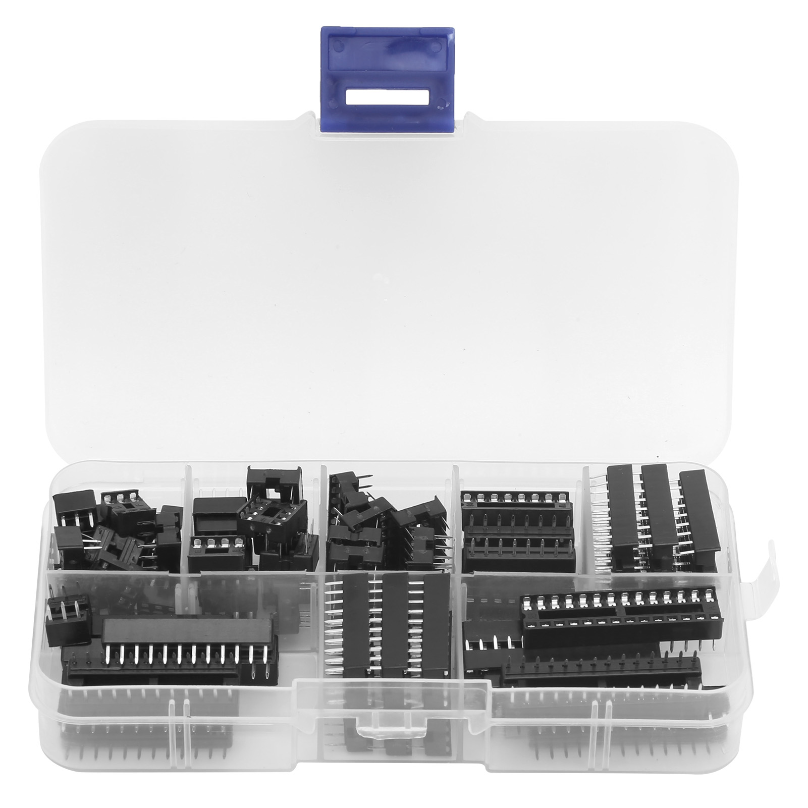 66 Stück Ic-dip-sockel, Abstandshalter, Diy-elektronikbauteile, 6, 8, 14, 16, 18, 20, 24, 28 Pins