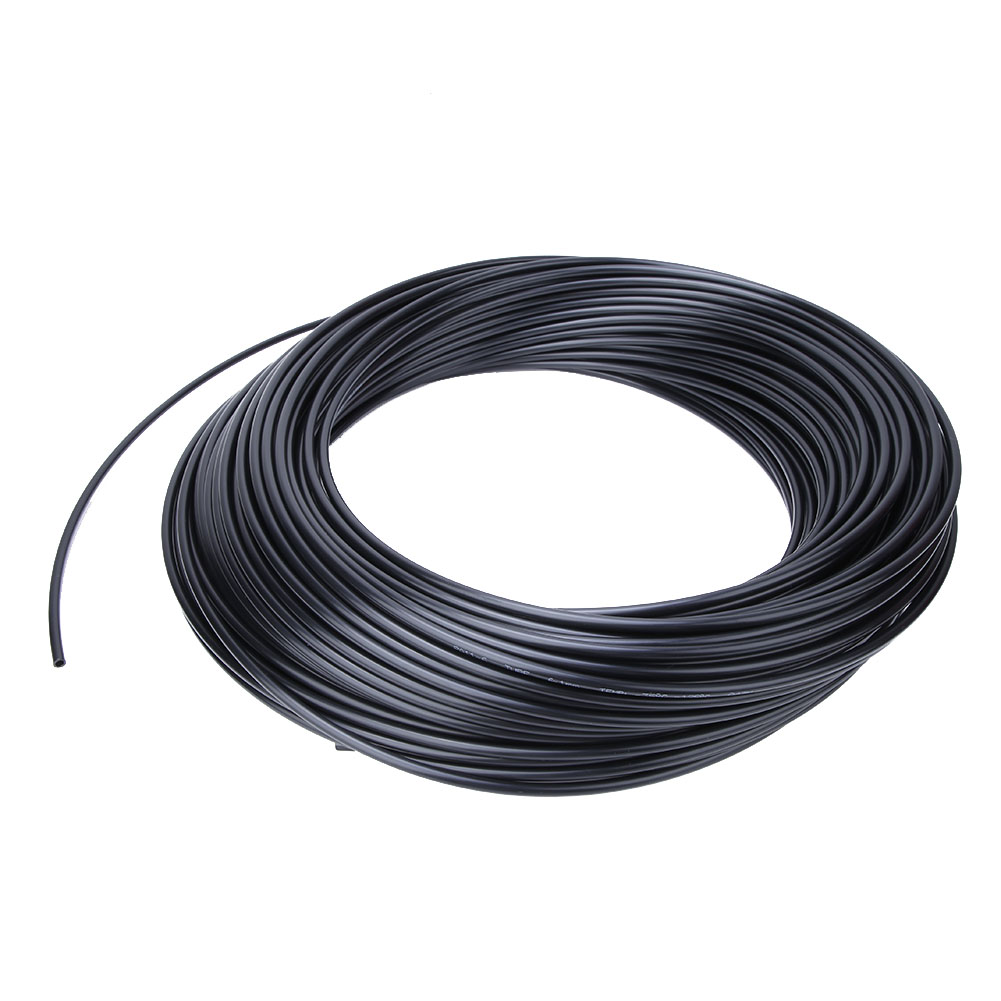 100 M 8x6 Mm Schwarzer, Flexibler Hochdruck-pneumatikschlauch Aus Nylon Für Luft, Öl Und Wasser