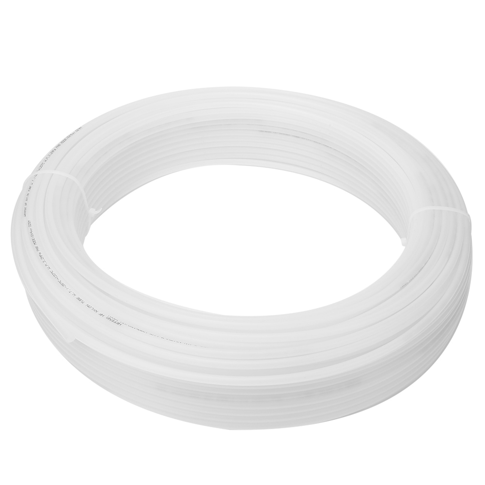 100 M 8x6 Mm Hochdruck-flexschlauch Aus Weißem Nylon Für Druckluft Und Pneumatik