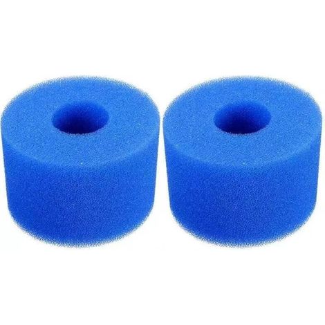 Lot De 2 Filtres Lavables Pour Jacuzzi Compatibles Avec Les Spas Intex Pure Spa Et Bestway Lay Z Spa Filtre S1 Et Lay Z Vi Cartouches Filtrantes De Rechange