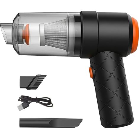 Mini Aspirateur De Voiture À Main Sans Fil Puissant, Rechargeable, Dépoussiéreur D'Air Portable Et Aspirateurs De Voiture, Accessoires Anti-poussière Pour Poils D'Animaux, Maison, Bureau