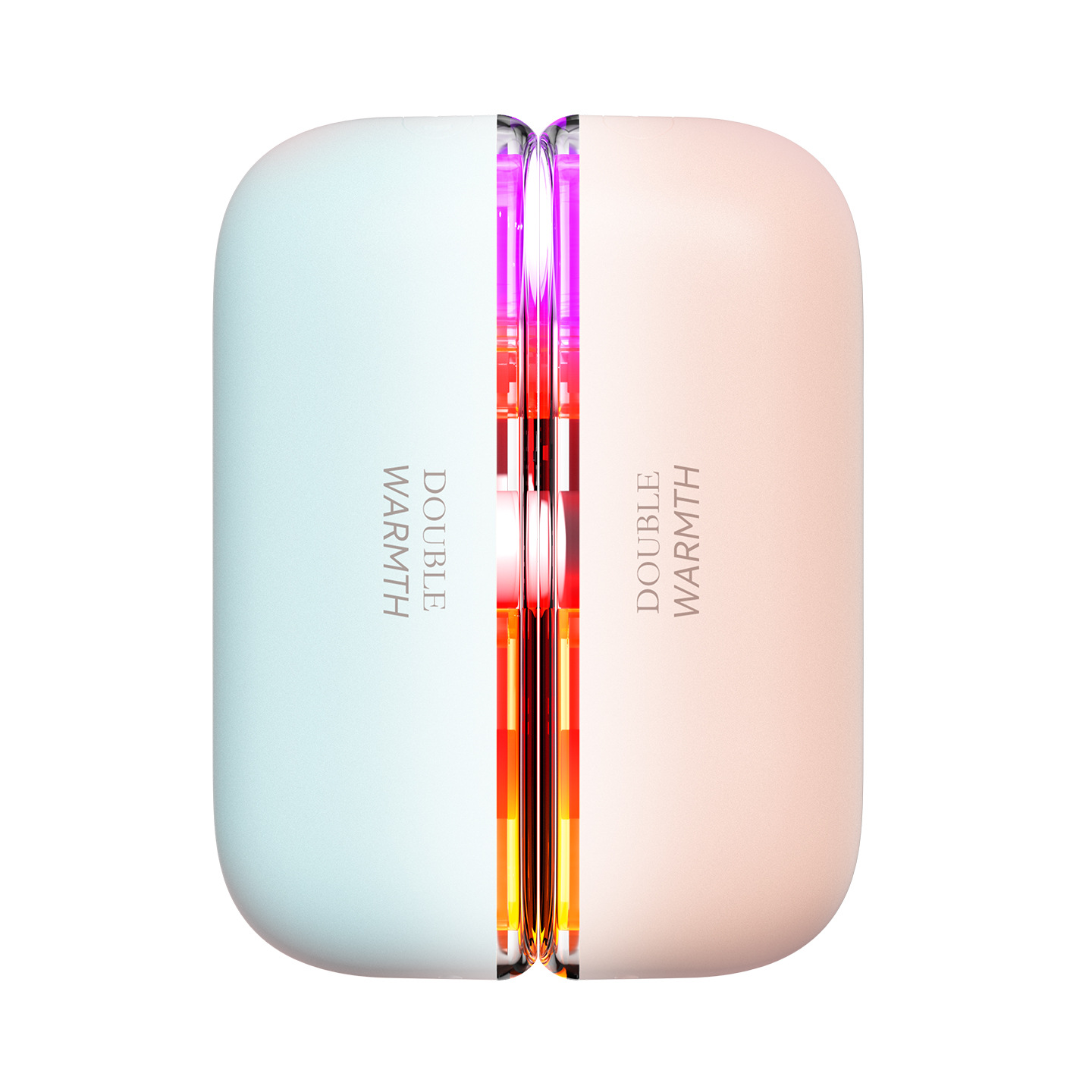 2-in-1 Magnetischer, Wiederaufladbarer Handwärmer, 6000 Mah Akku, Rgb-beleuchtung, 4 Heizstufen, Tragbarer Elektrischer Handwärmer Mit Aufbewahrungstasche, Für Damen Und Herren Im Winter