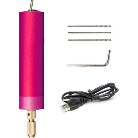 Bricolage Perceuse À Main Mini Meulage Électrique Polissage Gravure Machines-outils Ensemble