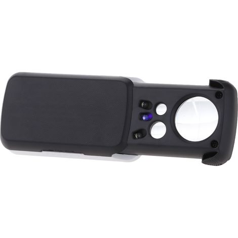 Loupe Portative Multifonctionnelle À Fort Grossissement 30x/60x/90x Avec 2 Lumières Led 1 Outil De Loupe De Bijoux Léger De Détection D'Argent Uv