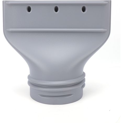 Adaptateur De Tuyau Ac, Connecteur De Sortie D'Aération Plat Pour Climatiseur Mobile, Convient Au Tuyau D'Échappement De 130 Mm À 150 Mm, Adaptateur Compact Léger Pour Bouche De Voiture