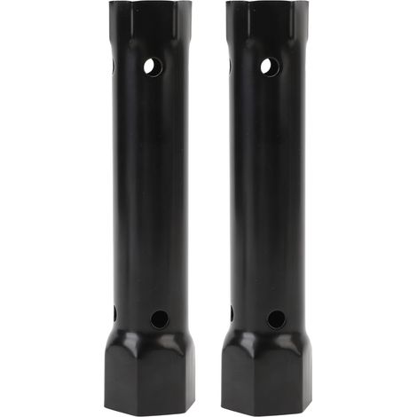 Clé À Douille De Robinet En Acier Au Carbone, 2 Pièces, 34mm 40mm, Installation Et Réparation, Outils Manuels Pour La Douche