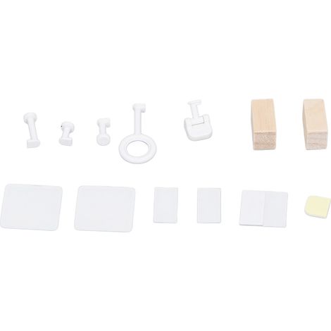 Kit D'Accessoires De Poussoir De Bouton Intelligent, Paquets D'Outils De Doigt Multifonctionnels Polis Avec Bloc De Bois