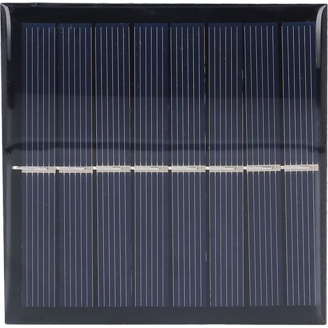 Panneaux Solaires 1w 4v, Polysilicium Haute Efficacité, Batterie De Recharge 1.2v 2 Aa Rechargeable Pour L'Éclairage Domestique
