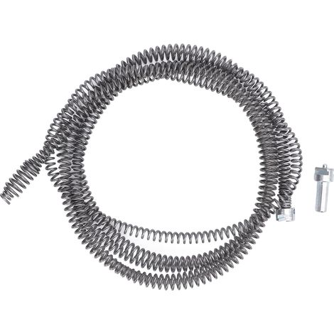 Nettoyeur De Canalisations, Tarières, Câble À Ressort, Acier Au Manganèse, Serpent, Tuyau D'Égout, Nettoyage Pour La Maison, La Cuisine, La Salle De Bains, Les Toilettes, La Plomberie, 3 M/9,8 Pieds