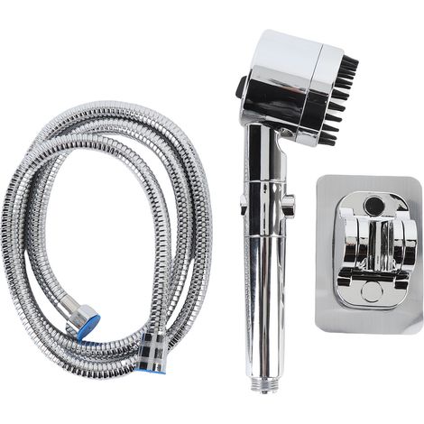 Pommeau De Douche Filtré, Plusieurs Modes, Aspect Élégant, Pommeau De Douche À Main Pour Usage Domestique, Argent Brillant