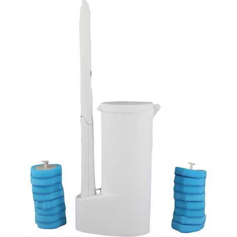 Brosse De Cuvette De Toilette Jetable, Nettoyage En Profondeur, Désodorisation Pour Salle De Bain