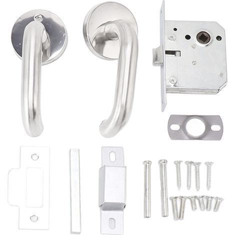 Serrures À Poignée En Acier Inoxydable, Serrure De Porte De Passage De Sécurité Pour Couloir De Sortie De Secours En Cas D'Incendie, Entrepôt À Domicile