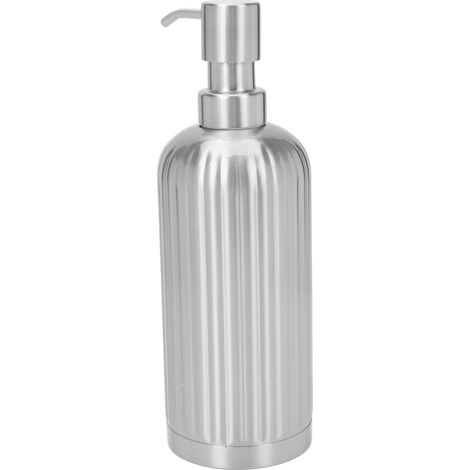 Bouteille De Lotion En Acier Inoxydable, Grande Capacité, Pompe Multi-usage, Distributeur De Savon Pour Cuisine Et Salle De Bains