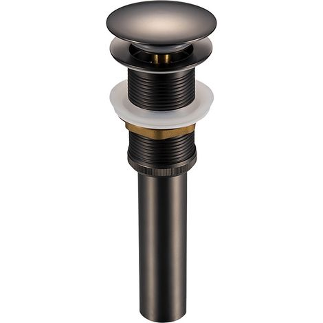 Bouchon Pour Canalisation Pop-up Pour Évier De Salle De Bains, Anti-colmatage, Vanité De Lavabo En Cuivre Sans Trop-plein Pour La Maison