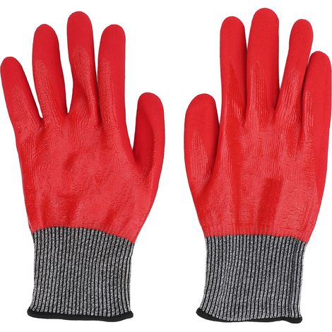 1 Paire De Gants De Travail De Sécurité, Légers, Résistants À L'Abrasion, Antidérapants, Réutilisables, Multifonctionnels Pour Un Usage Quotidien
