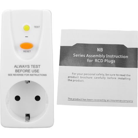 Prise Gfci 16a, Protection Contre Les Fuites, Mise Hors Tension Automatique, Étanche, Antichoc, Pour Nettoyeur Haute Pression, Jacuzzi, Sèche-cheveux, Blanc