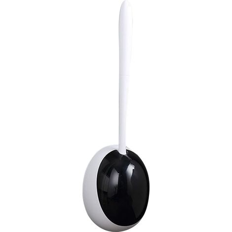 Ensemble De Supports De Brosse De Toilette, Kit De Cuvette De Nettoyage Mural Pour Salle De Bain, Pour Maison, Hôtel, Noir